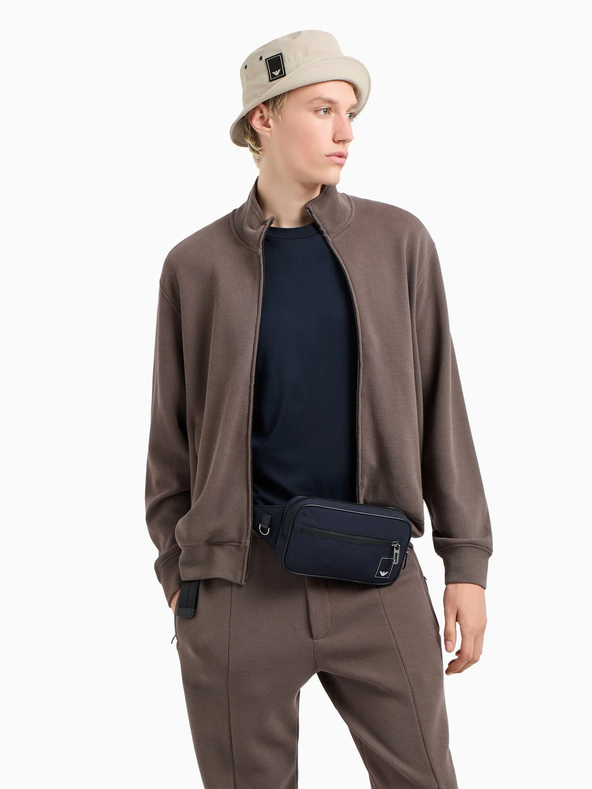 EMPORIO ARMANI Marsupio Uomo  EM000088 AF13841 UB118 Blu - Image 6