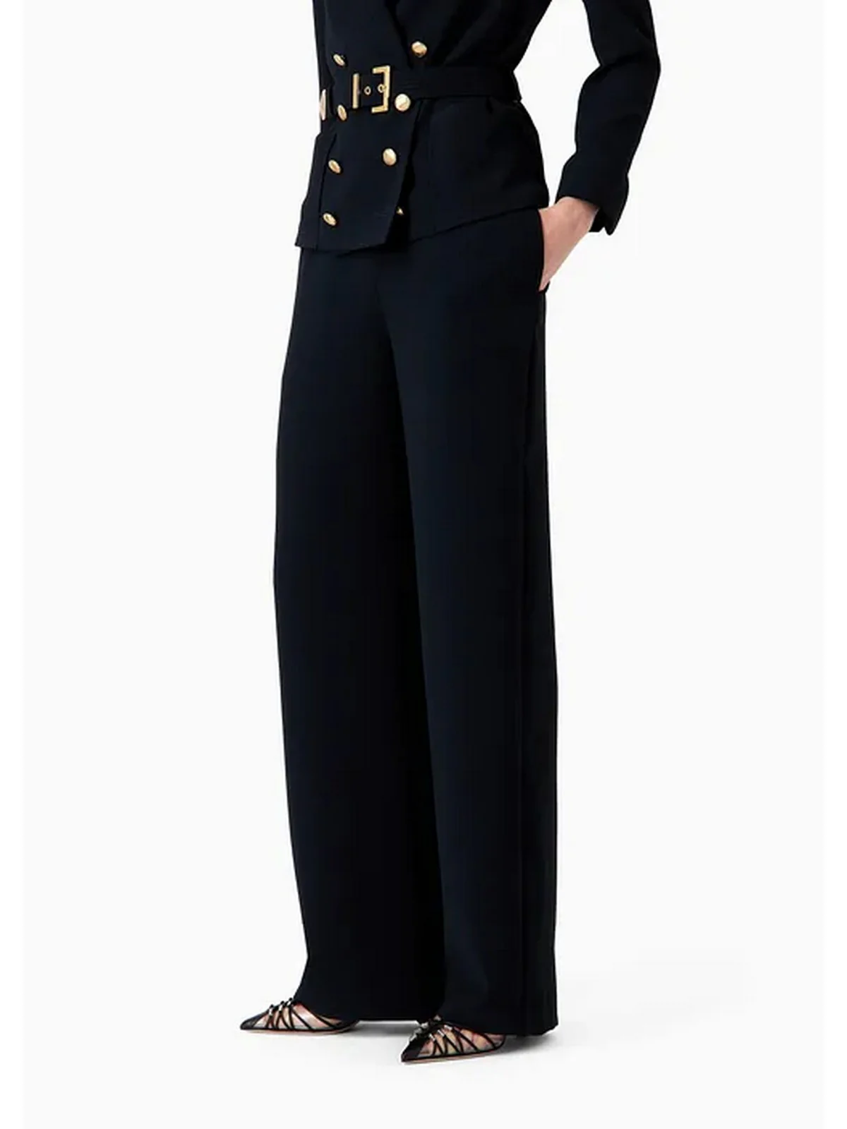 EMPORIO ARMANI Pantalone Donna  E3NP1D F9909 927 Blu - Image 2