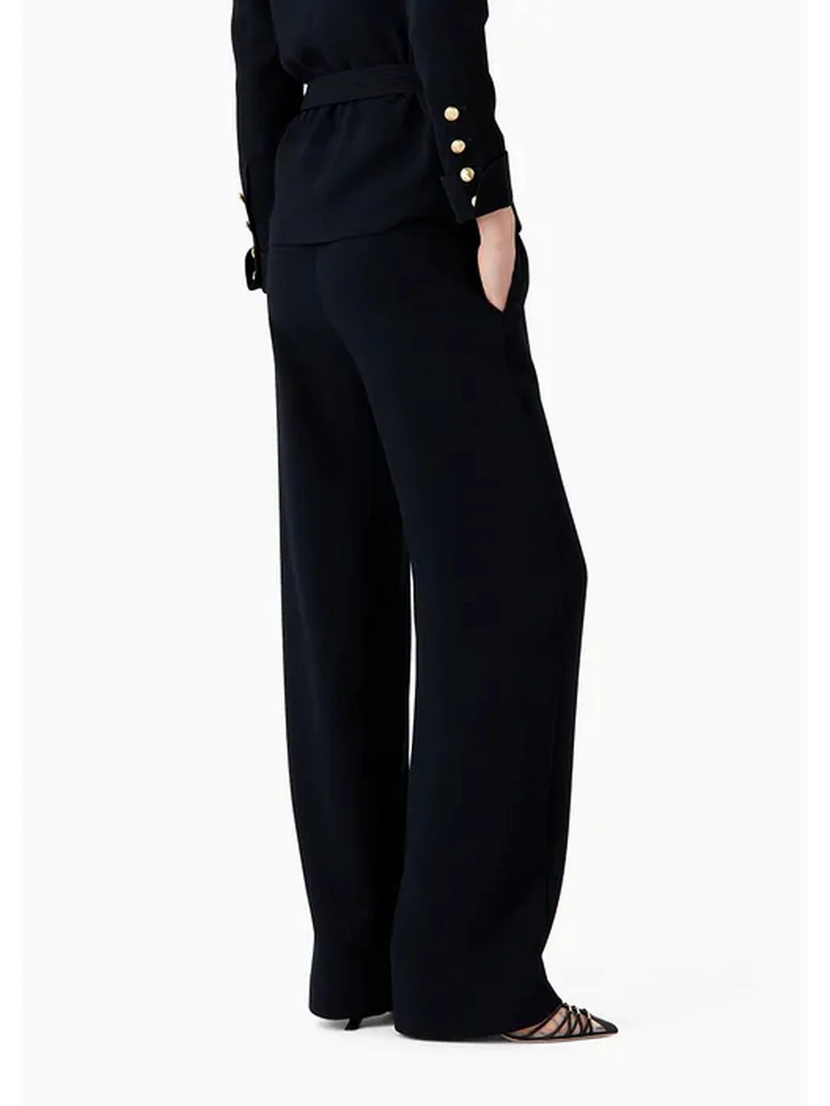EMPORIO ARMANI Pantalone Donna  E3NP1D F9909 927 Blu - Image 3