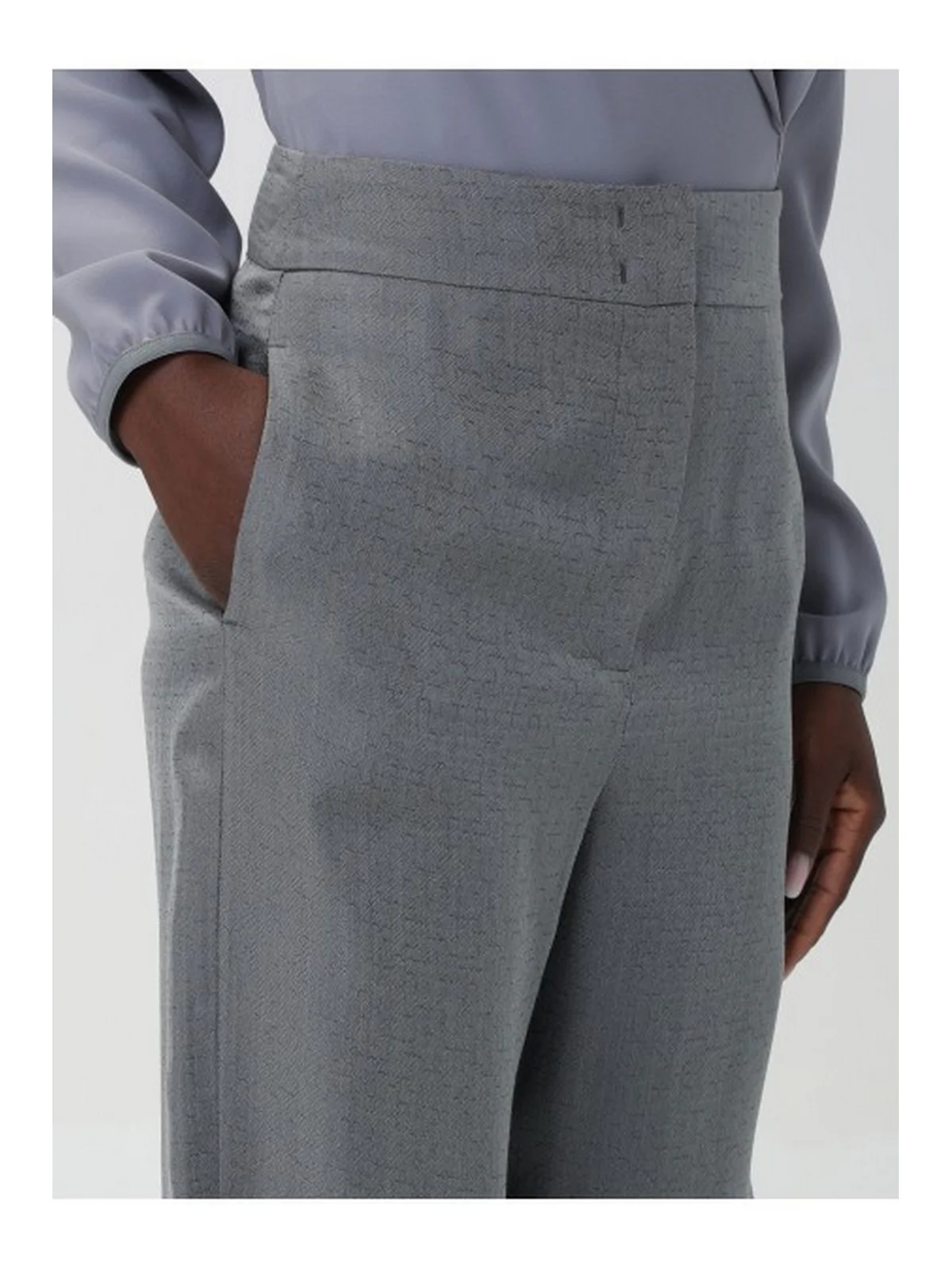 EMPORIO ARMANI Pantalone Donna E3NP28 F2114 016 Grigio - Image 2