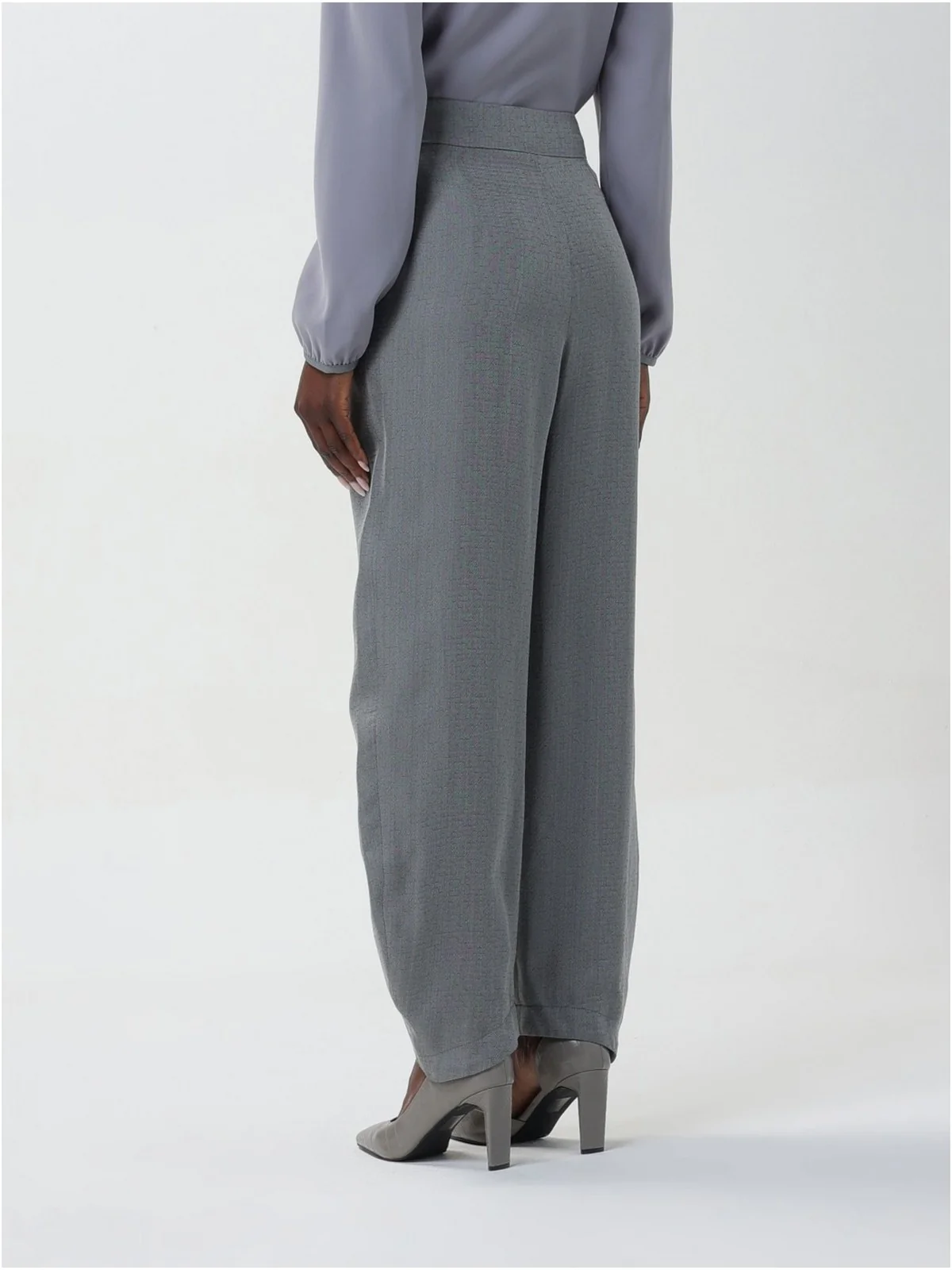 EMPORIO ARMANI Pantalone Donna E3NP28 F2114 016 Grigio - Image 3