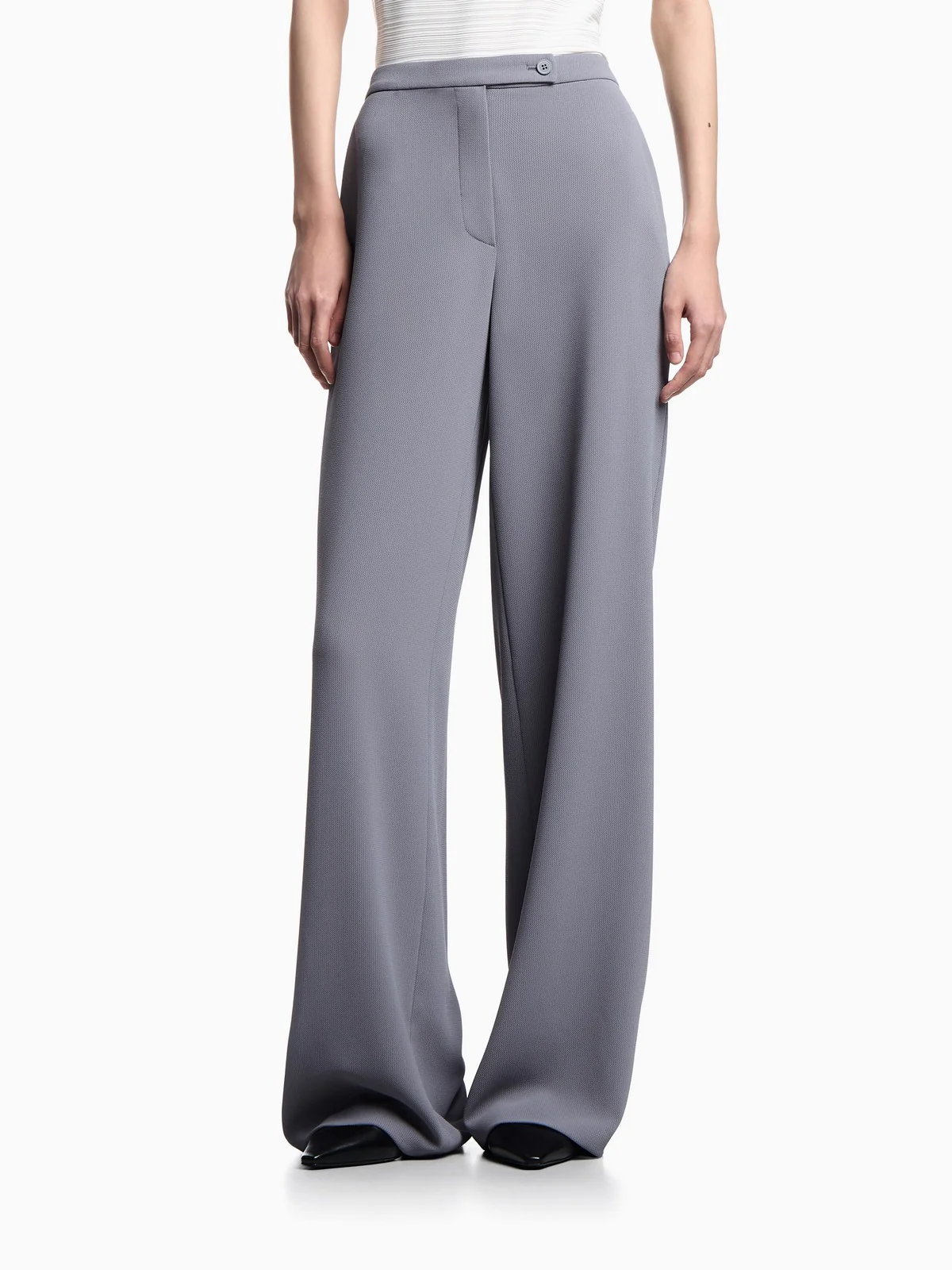 EMPORIO ARMANI Pantalone Donna  EW000851 AF12514 U8047 Grigio - Image 4