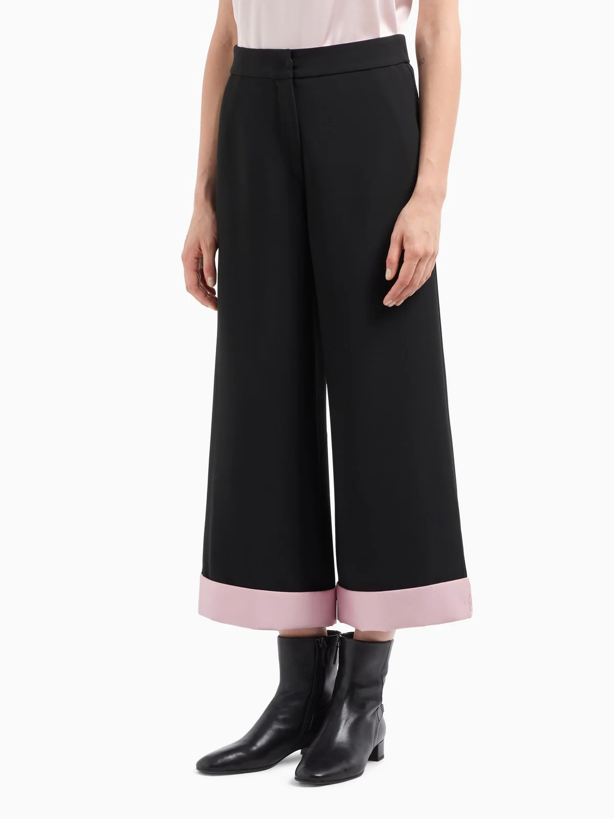 EMPORIO ARMANI Pantalone Donna  EW001416 TE10418 UC001 Nero - Image 4