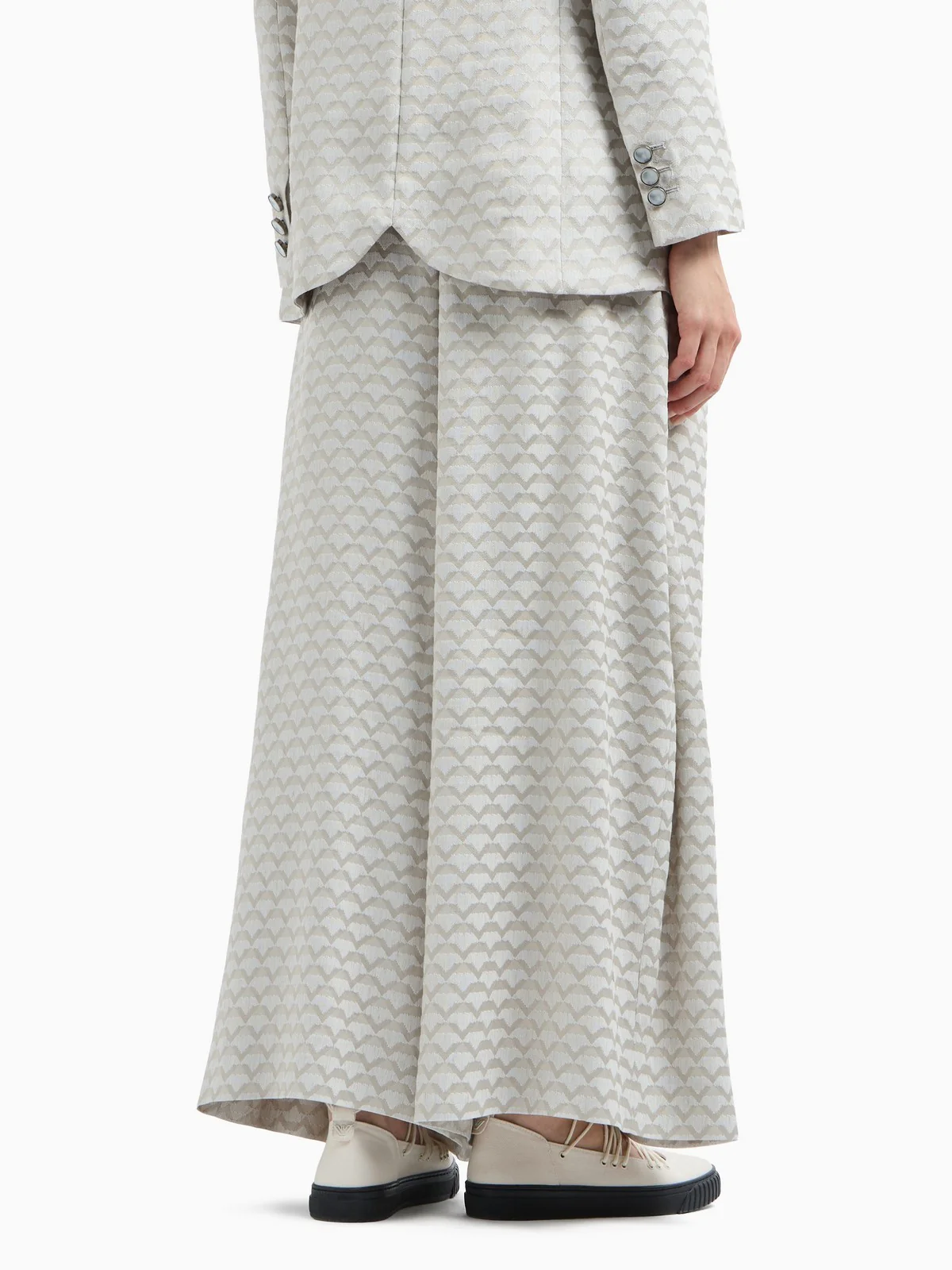 EMPORIO ARMANI Pantalone Donna  EW001580 TE14130 F1047 Beige - Image 3