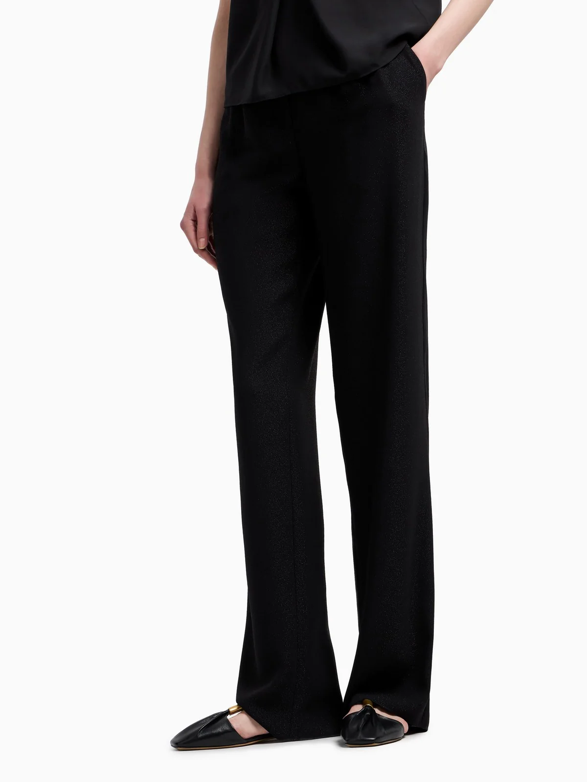 EMPORIO ARMANI Pantalone Donna  EW002204 AF12528 UC001 Nero - Image 2