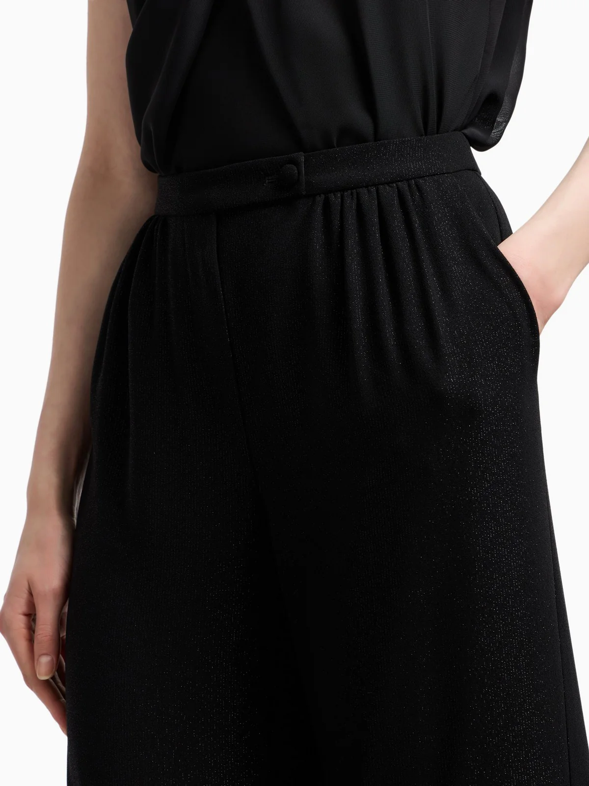 EMPORIO ARMANI Pantalone Donna  EW002204 AF12528 UC001 Nero - Image 5