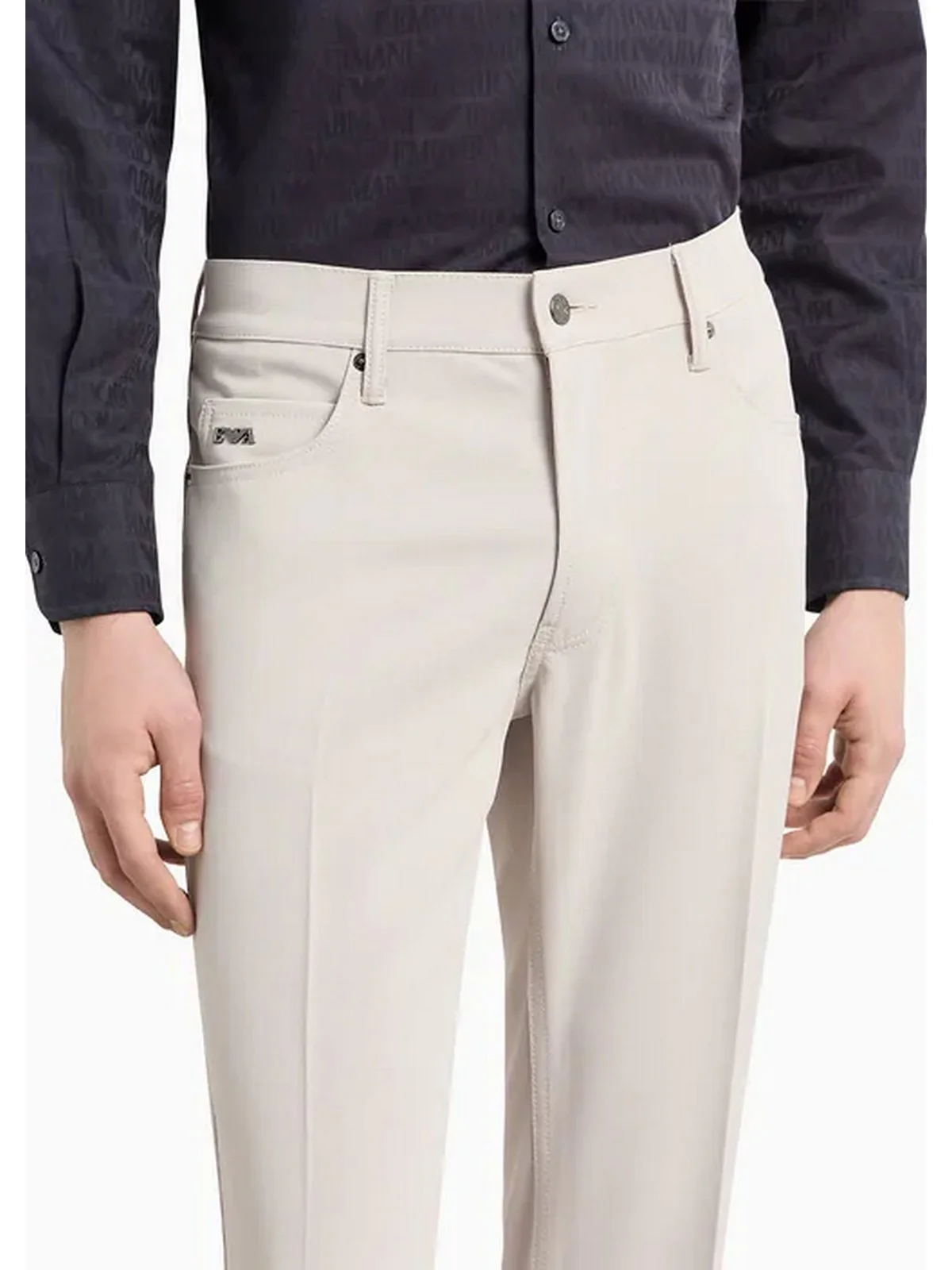EMPORIO ARMANI Pantalone Uomo  3D1J05 1NPQZ 06G2 Beige - Image 4