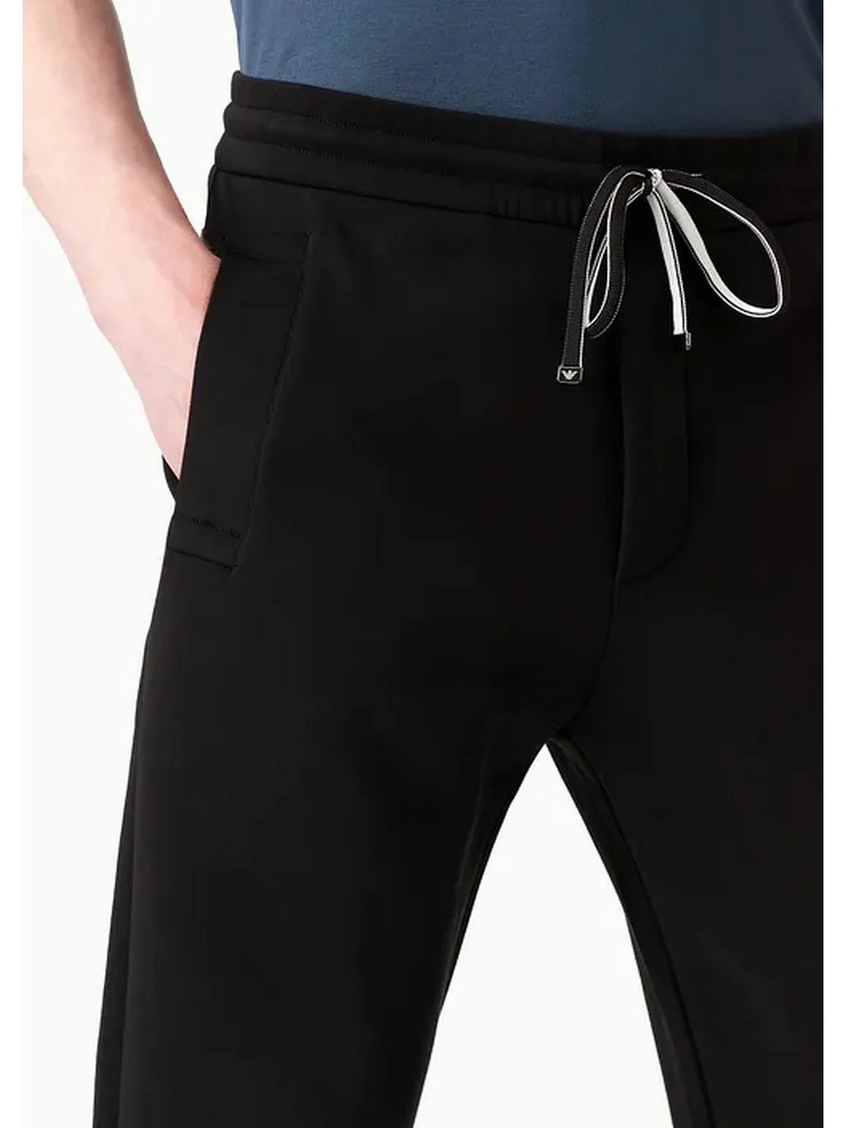 EMPORIO ARMANI Pantalone Uomo  8N1P92 1JHSZ 0999 Nero - Image 4