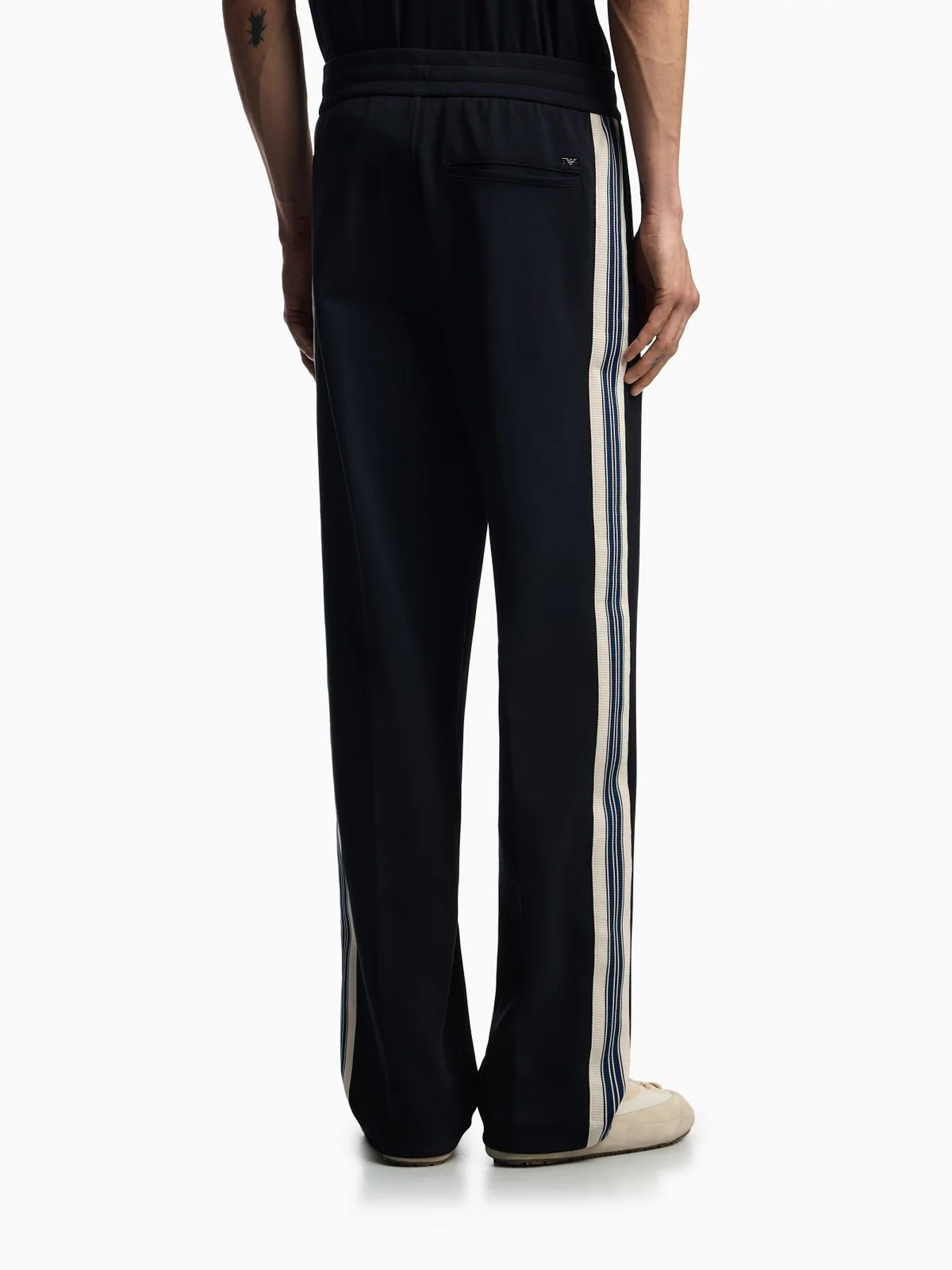 EMPORIO ARMANI Pantalone Uomo  EM002873 AF13488 UB118 ICONICO 0920 BLU NAVY EA - Image 4