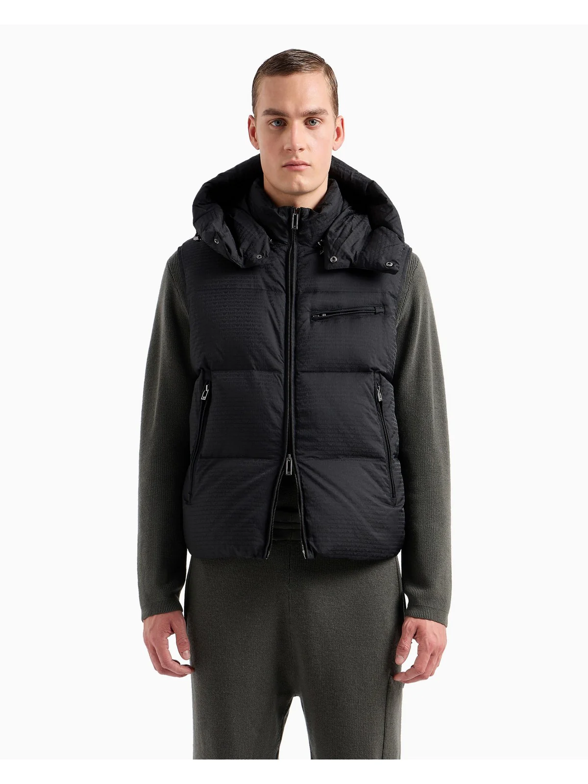 EMPORIO ARMANI Piumino Uomo  6D1B66 1NNXZ 0999 Nero - Image 3