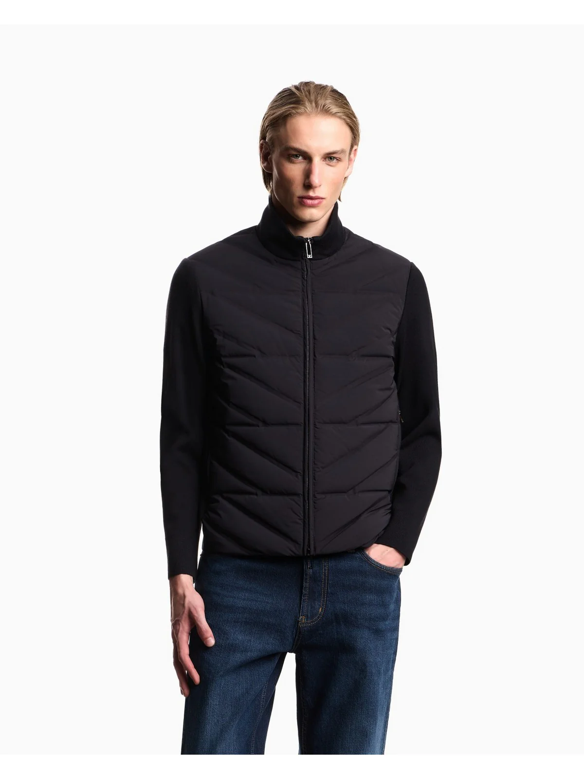 EMPORIO ARMANI Piumino Uomo  EM003426 AF17823 UB118 ICONICO 0920 BLU NAVY EA - Image 3