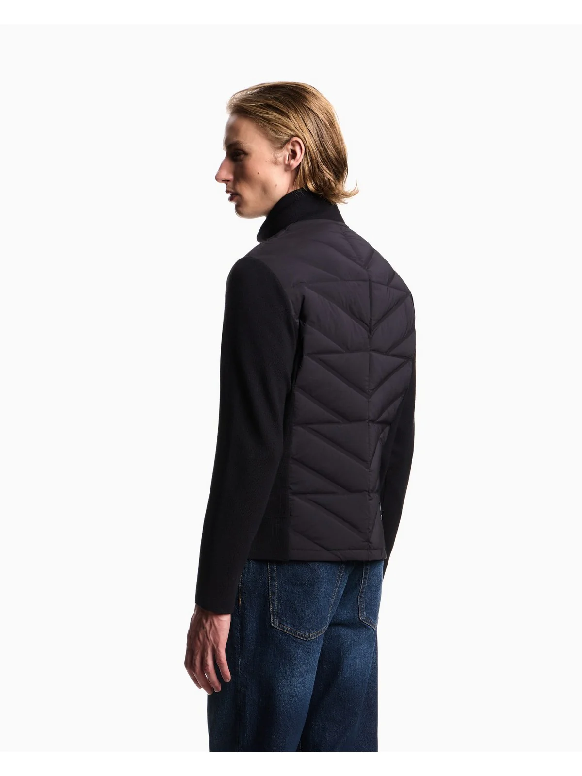 EMPORIO ARMANI Piumino Uomo  EM003426 AF17823 UB118 ICONICO 0920 BLU NAVY EA - Image 4
