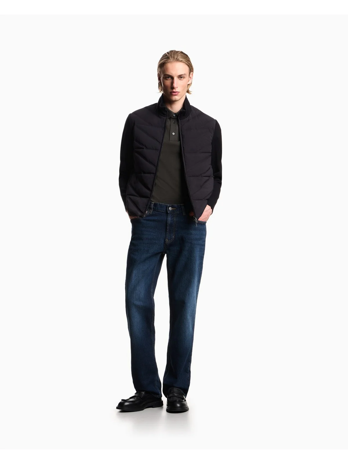 EMPORIO ARMANI Piumino Uomo  EM003426 AF17823 UB118 ICONICO 0920 BLU NAVY EA - Image 5