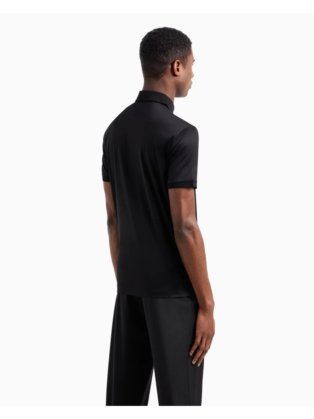 EMPORIO ARMANI Polo Uomo  8N1F96 1JUVZ 0999 Nero - Image 3