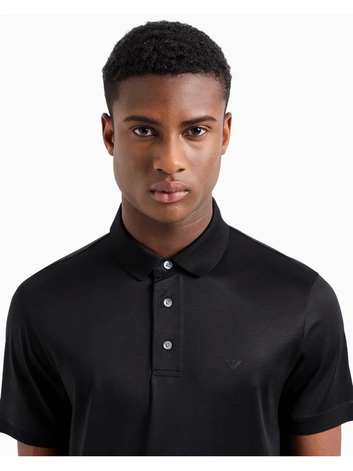 EMPORIO ARMANI Polo Uomo  8N1F96 1JUVZ 0999 Nero - Image 5