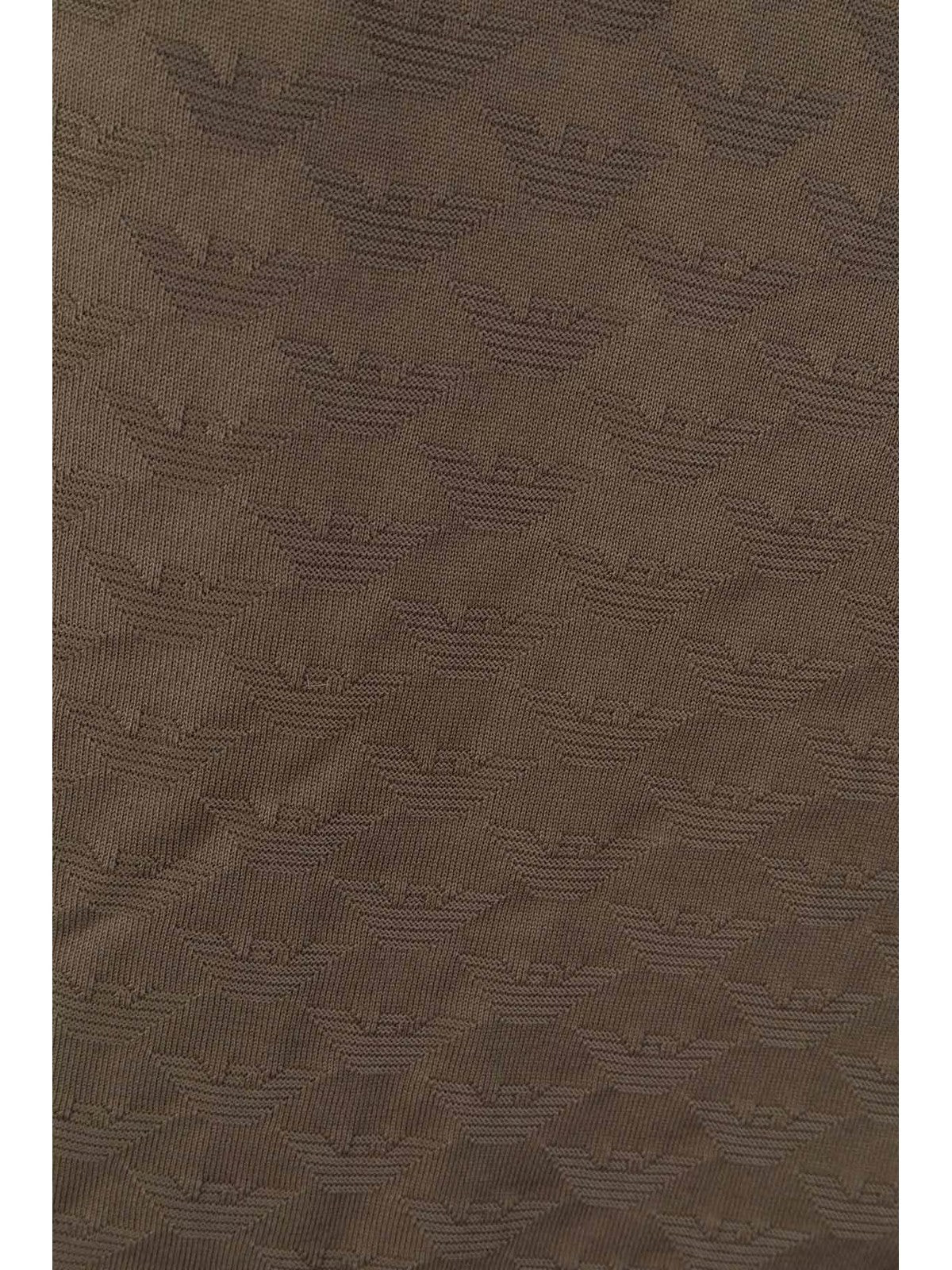 EMPORIO ARMANI Polo Uomo  8N1FP0 1JHWZ U6195 CHOCOLATE CHIP - Image 3