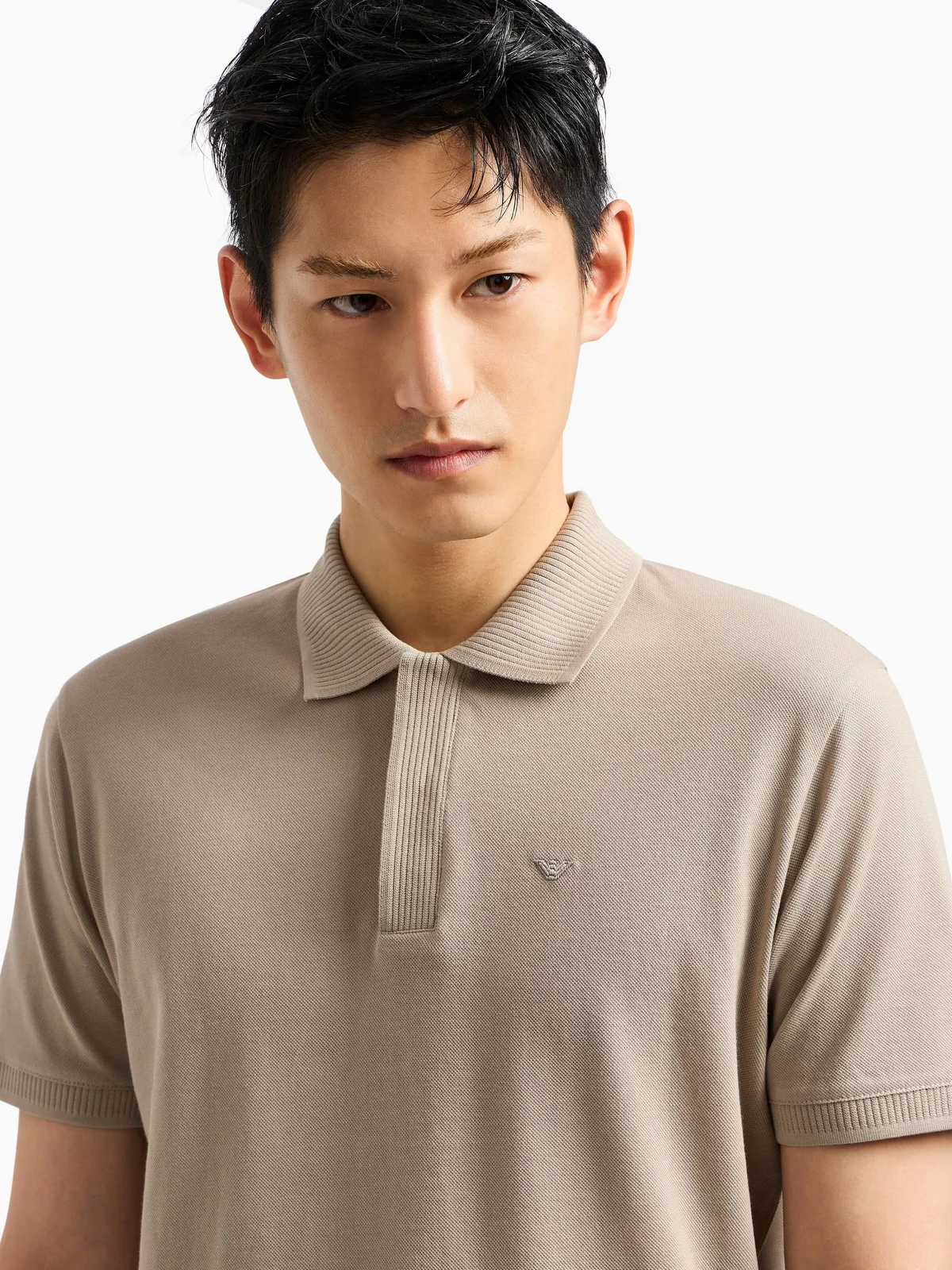 EMPORIO ARMANI Polo Uomo  EM000850 AF12955 U6167 Beige - Image 5