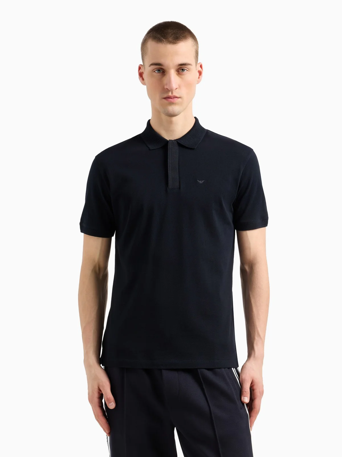 EMPORIO ARMANI Polo Uomo  EM000850 AF12955 UB118 Blu - Image 2