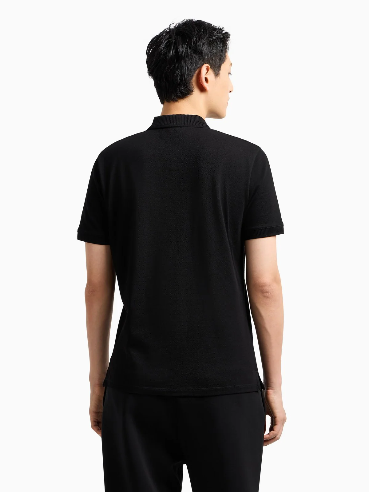 EMPORIO ARMANI Polo Uomo  EM000850 AF12955 UC001 Nero - Image 4