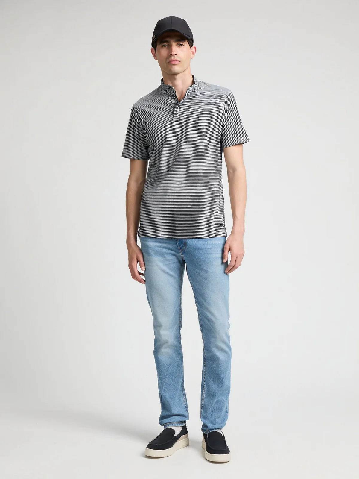 EMPORIO ARMANI Polo Uomo  EM000851 AF12927 F0022 Blu - Image 3