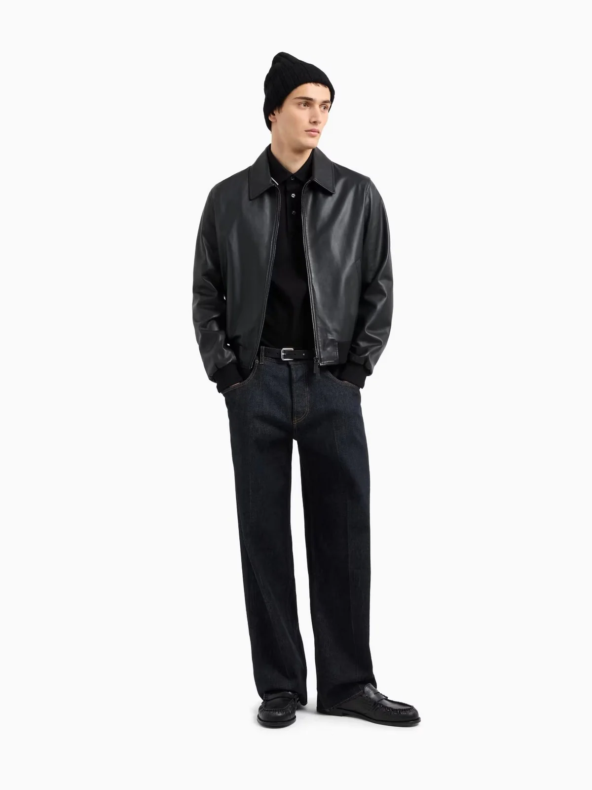 EMPORIO ARMANI Polo Uomo  EM000858 AF12955 UC001 Nero - Image 5