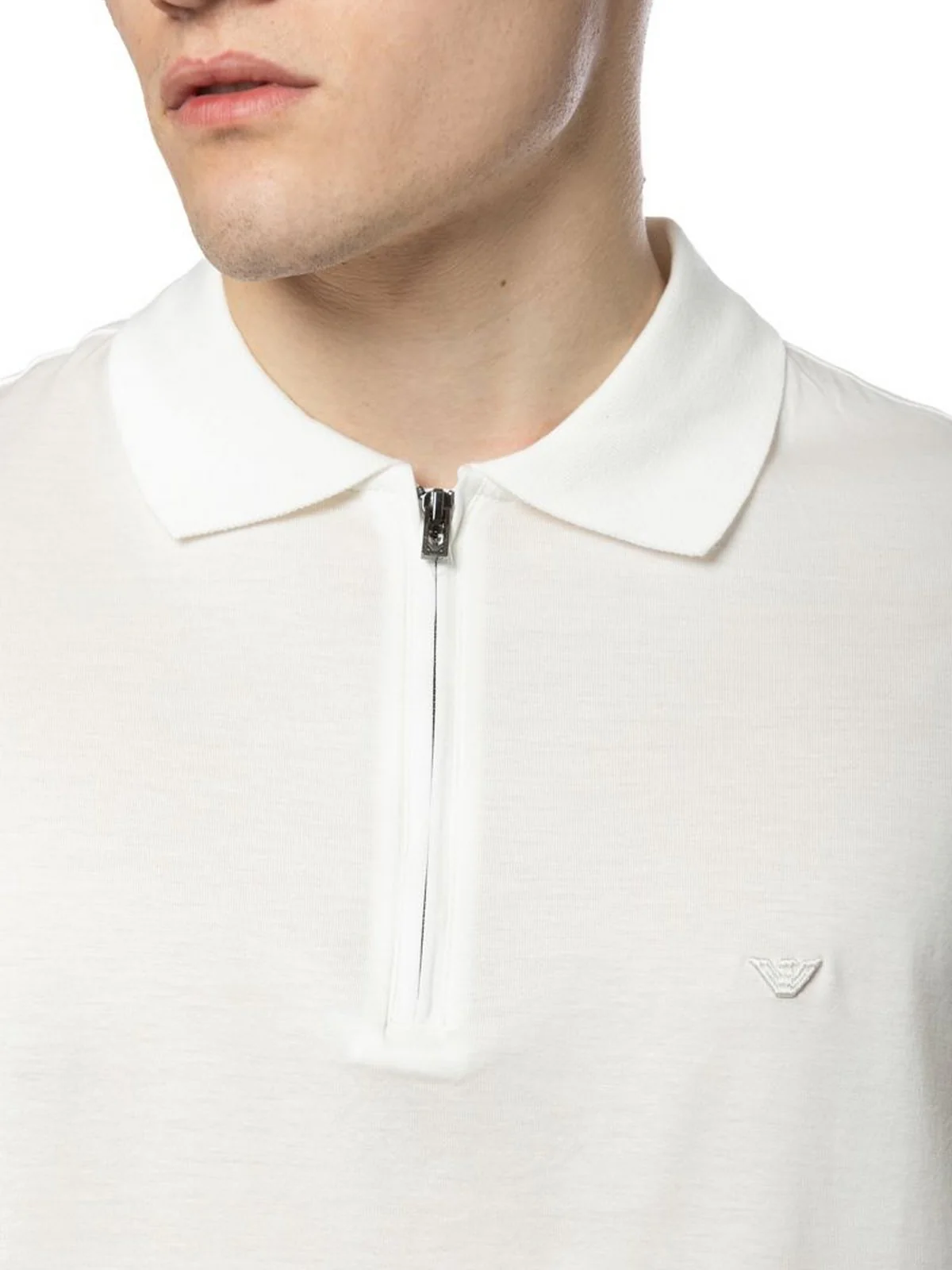 EMPORIO ARMANI Polo Uomo  EM001082 AF10017 U0003 Bianco - Image 5