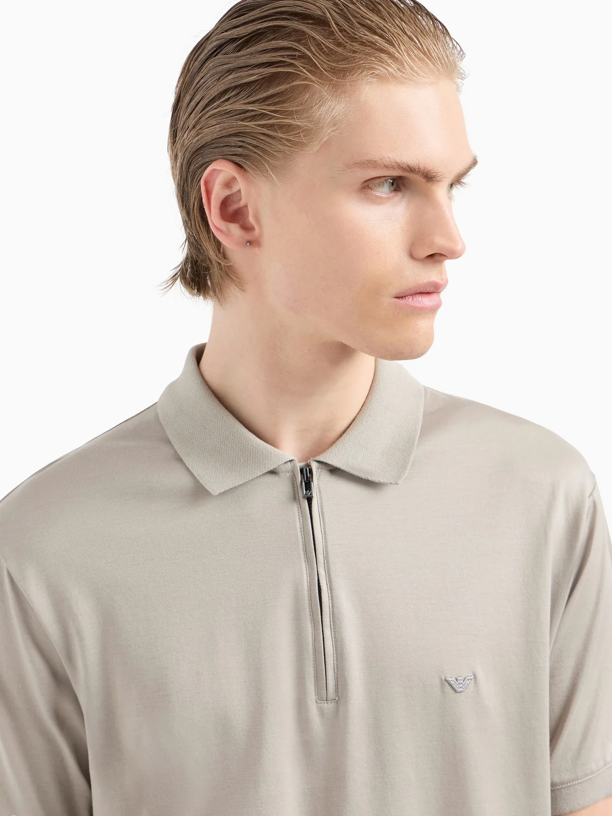 EMPORIO ARMANI Polo Uomo  EM001082 AF10017 U8033 Beige - Image 5