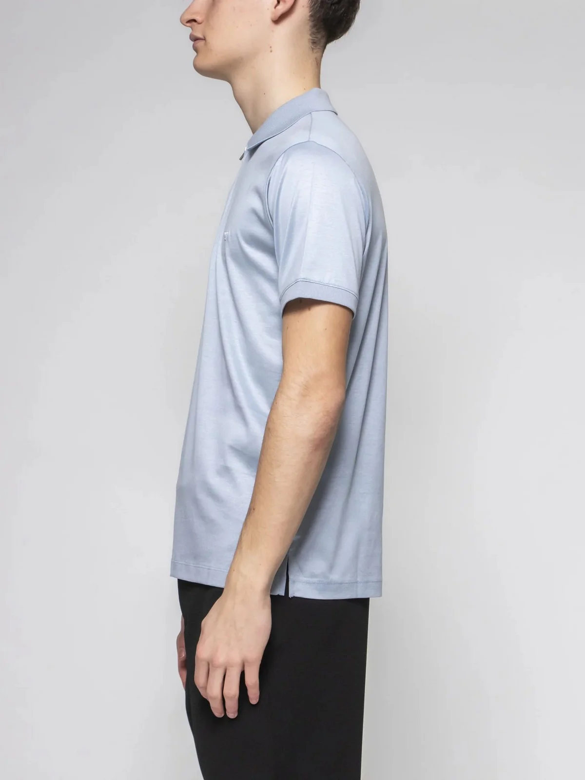 EMPORIO ARMANI Polo Uomo  EM001082 AF10017 U9378 Blu - Image 4