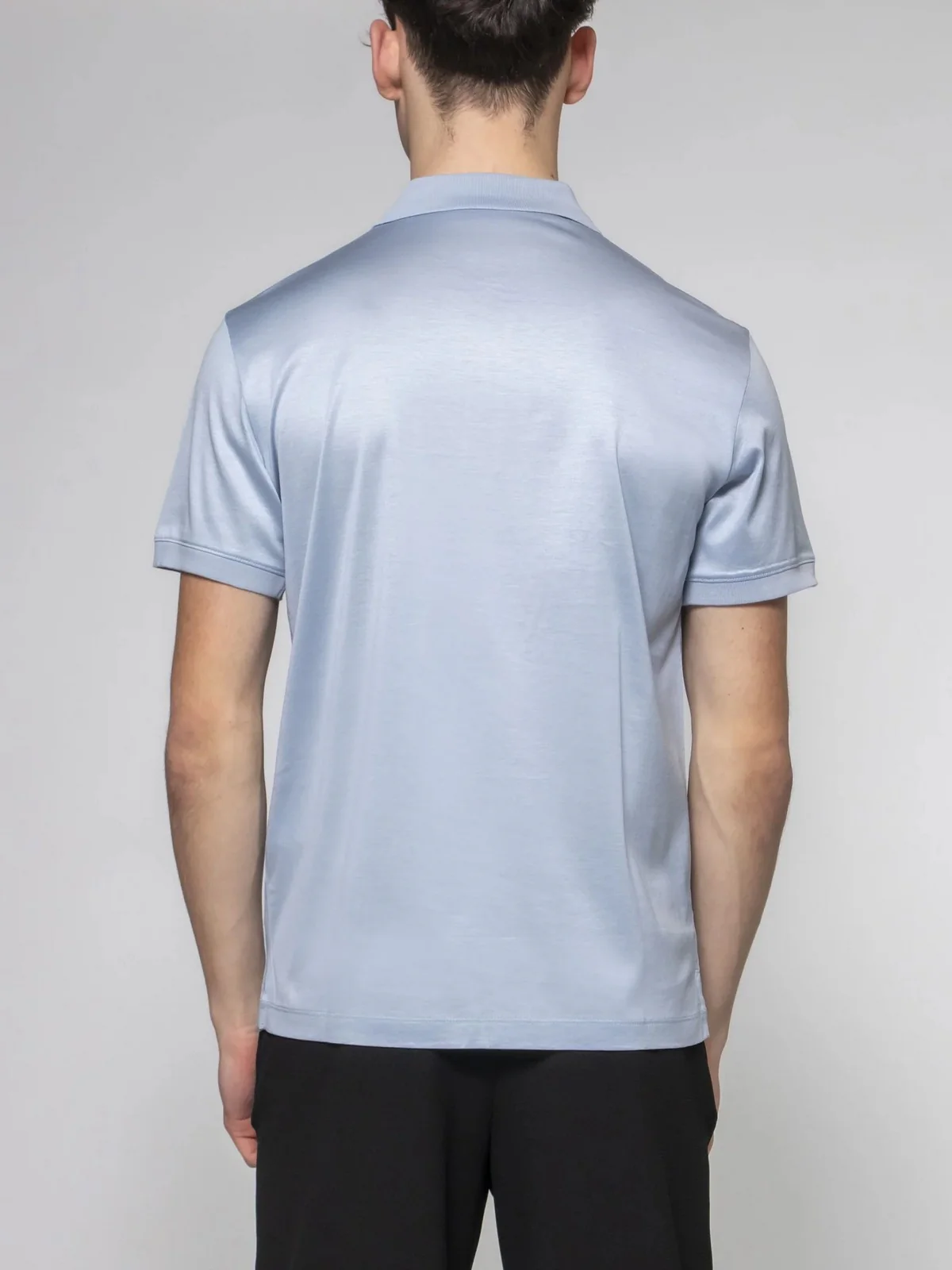 EMPORIO ARMANI Polo Uomo  EM001082 AF10017 U9378 Blu - Image 5