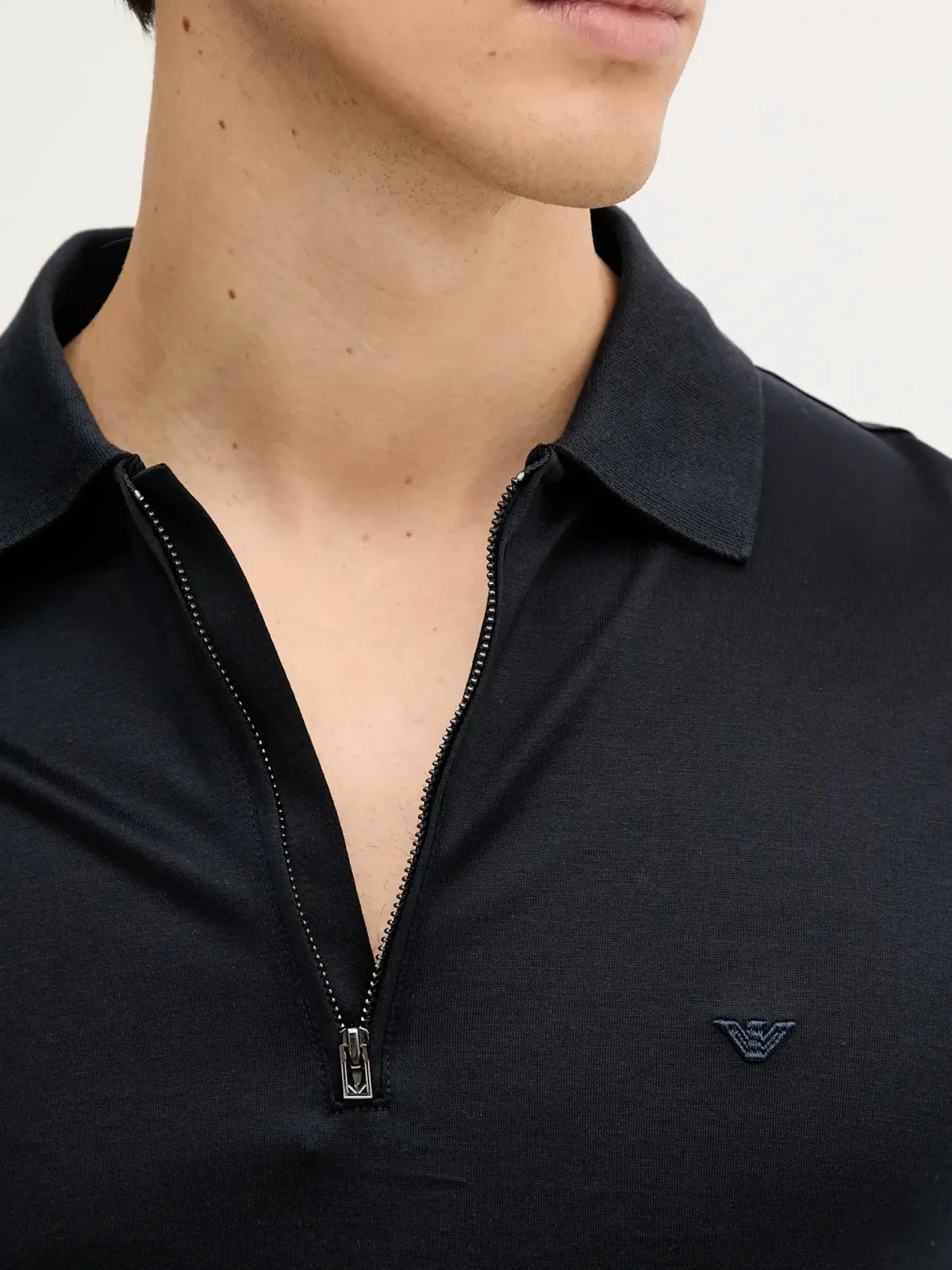 EMPORIO ARMANI Polo Uomo  EM001082 AF10017 UB118 Blu - Image 3