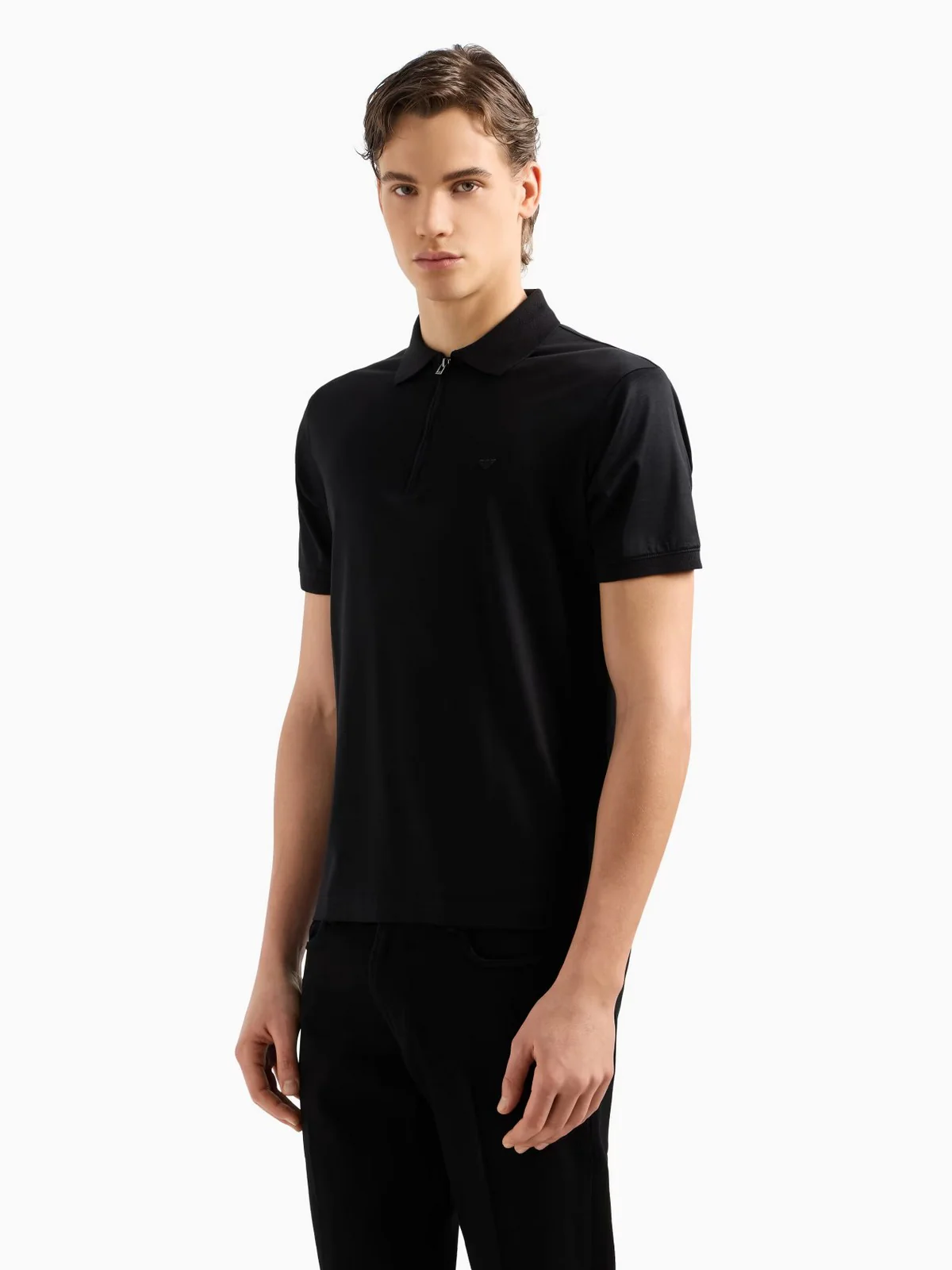 EMPORIO ARMANI Polo Uomo  EM001082 AF10017 UC001 Nero - Image 2