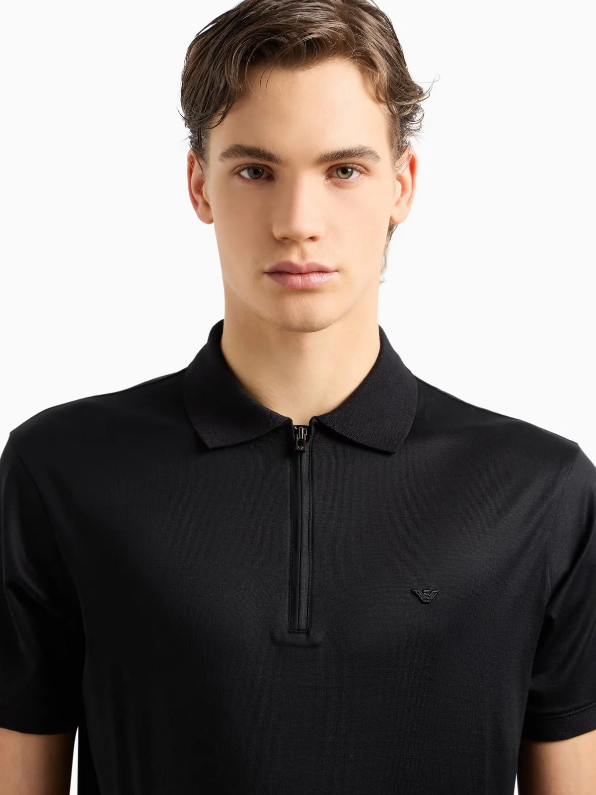 EMPORIO ARMANI Polo Uomo  EM001082 AF10017 UC001 Nero - Image 5