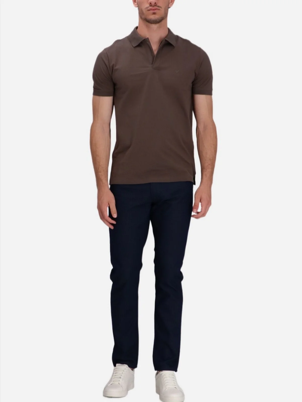 EMPORIO ARMANI Polo Uomo  EM001146 AF13742 U6200 Marrone - Image 2