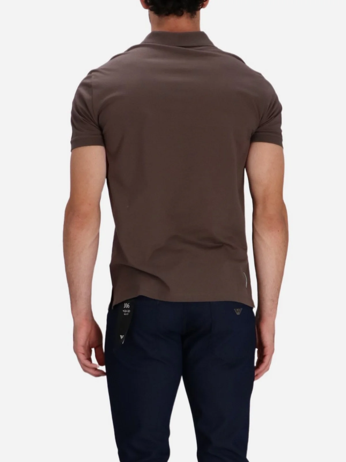 EMPORIO ARMANI Polo Uomo  EM001146 AF13742 U6200 Marrone - Image 3