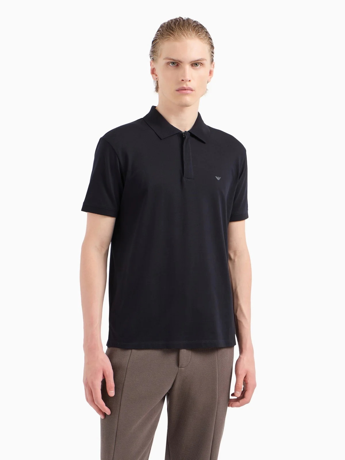 EMPORIO ARMANI Polo Uomo  EM001146 AF13742 UB118 ICONICO 0920 BLU NAVY EA - Image 2