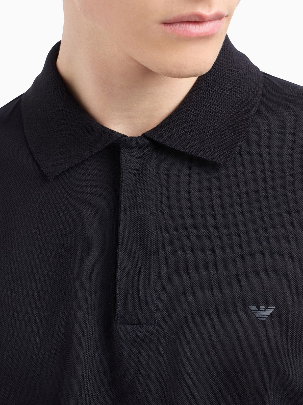EMPORIO ARMANI Polo Uomo  EM001146 AF13742 UB118 ICONICO 0920 BLU NAVY EA - Image 3