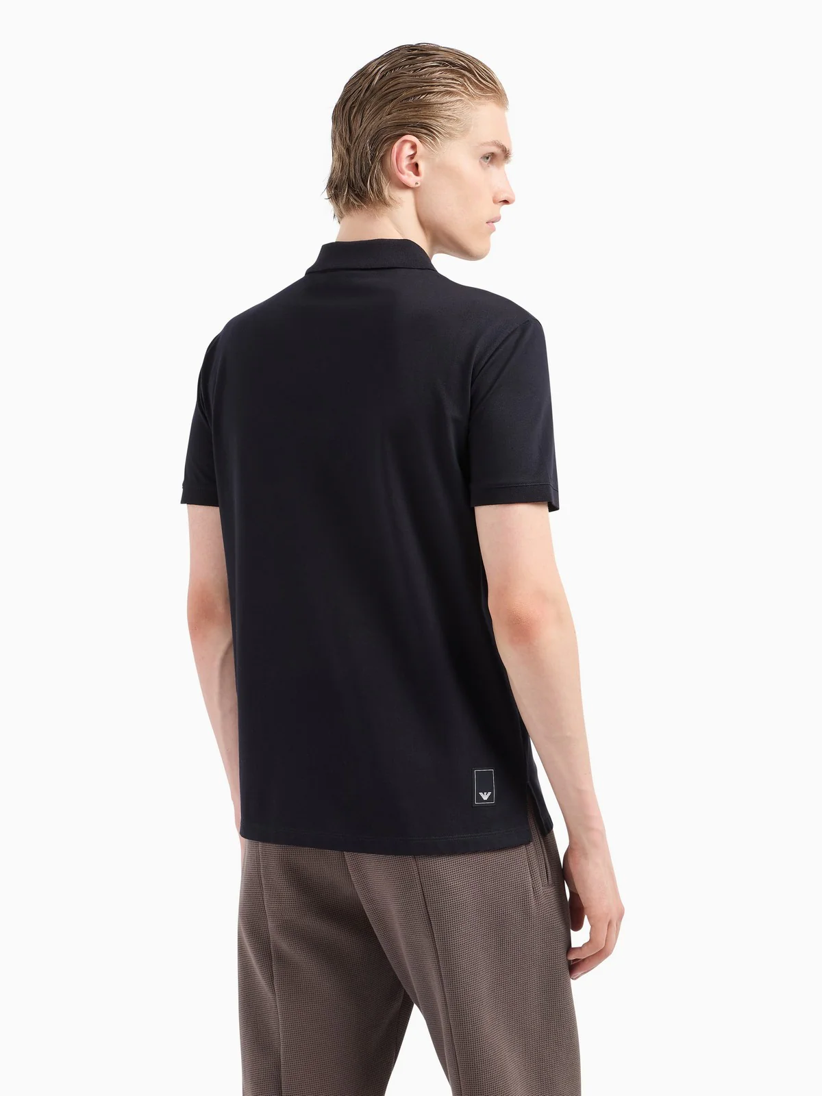 EMPORIO ARMANI Polo Uomo  EM001146 AF13742 UB118 ICONICO 0920 BLU NAVY EA - Image 4