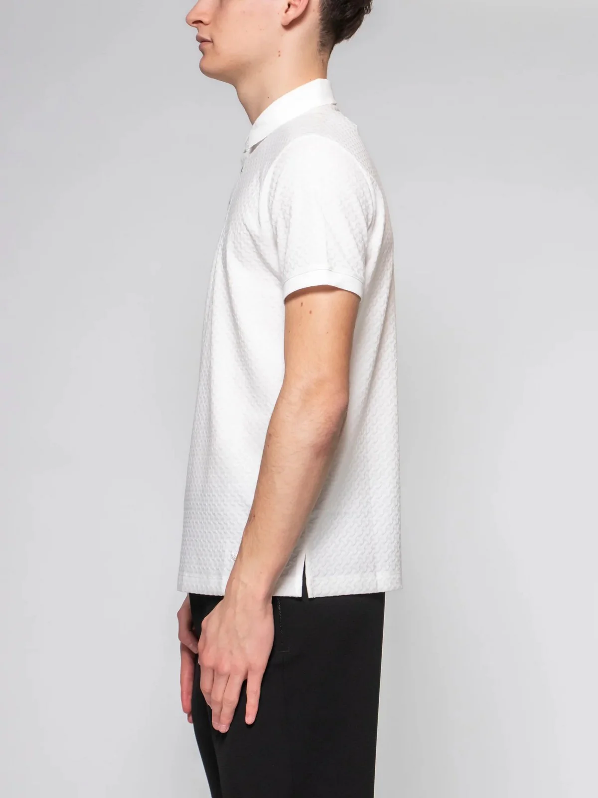 EMPORIO ARMANI Polo Uomo  EM001295 AF10762 F0086 Bianco - Image 3