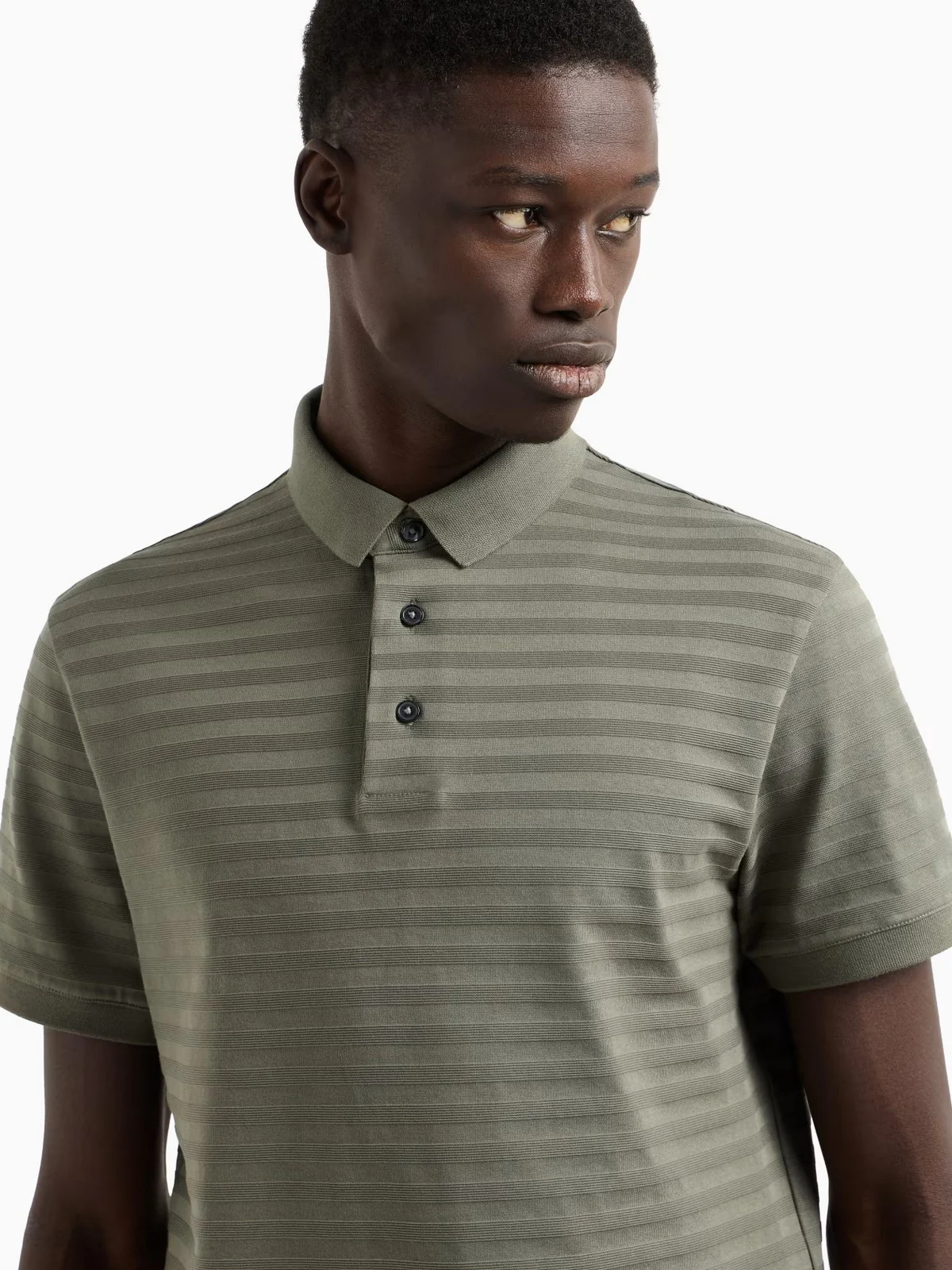 EMPORIO ARMANI Polo Uomo  EM001295 AF10762 F8107 Verde - Image 5