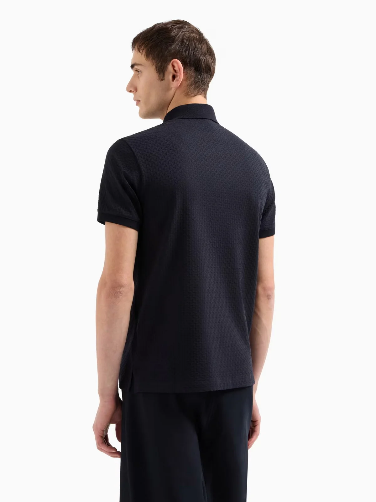 EMPORIO ARMANI Polo Uomo  EM001295 AF10762 FB257 Blu - Image 4