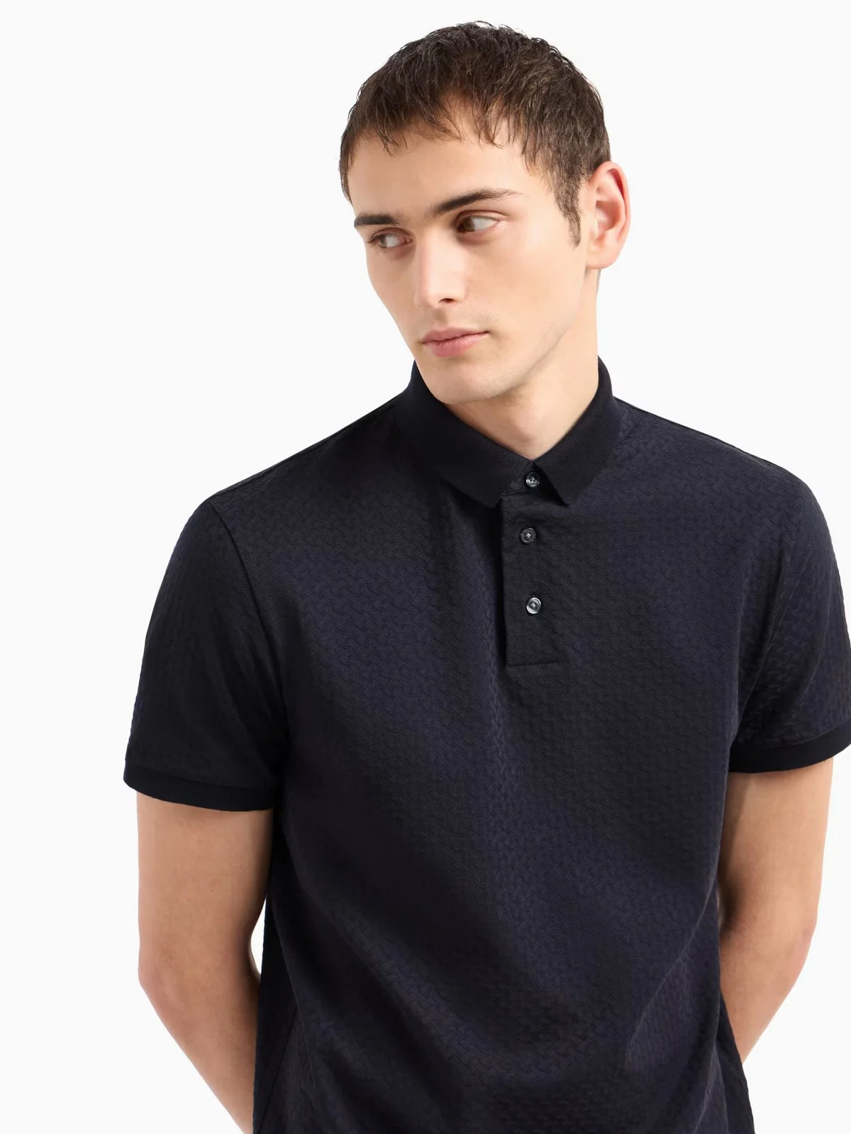 EMPORIO ARMANI Polo Uomo  EM001295 AF10762 FB257 Blu - Image 5