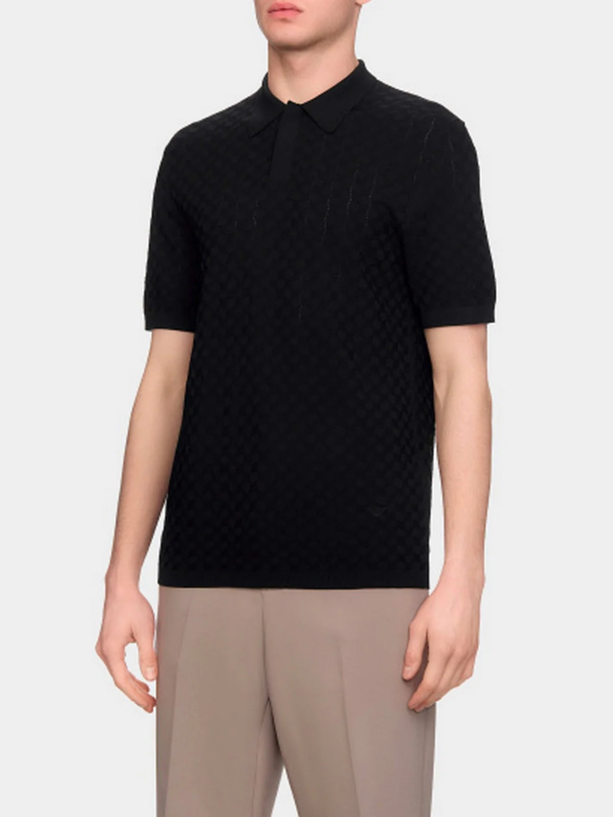 EMPORIO ARMANI Polo Uomo  EM001570 AF14853 FC072 Nero - Image 2