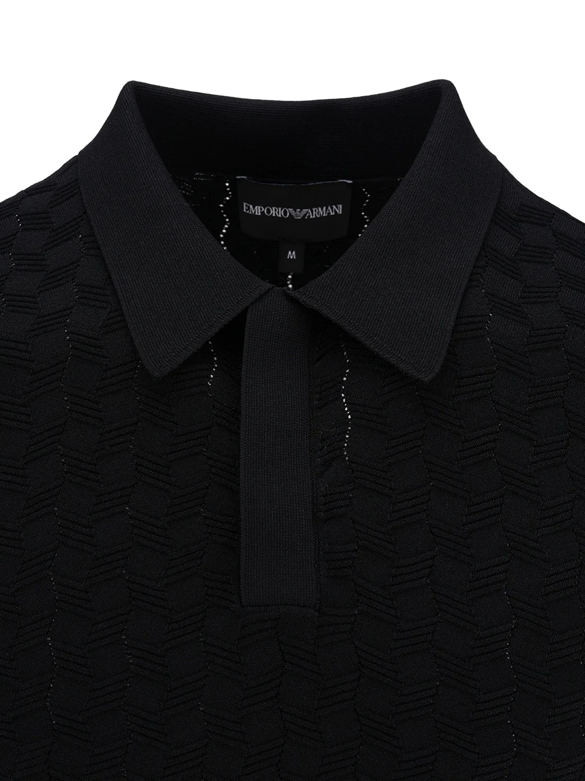 EMPORIO ARMANI Polo Uomo  EM001570 AF14853 FC072 Nero - Image 6