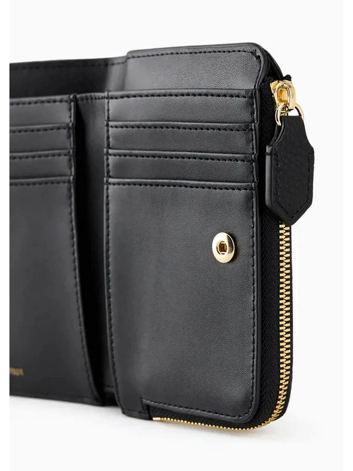 EMPORIO ARMANI Portafoglio Donna  Y3H327 YVZ7B 80001 Nero - Image 4