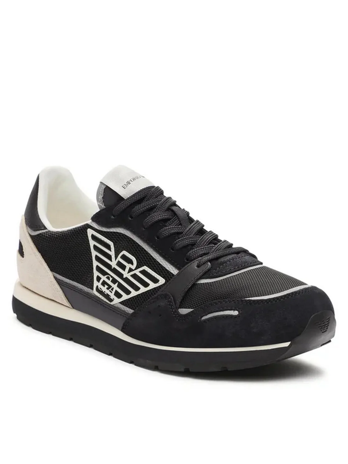 EMPORIO ARMANI Sneaker Uomo  X4X537 XN730 T409 Blu - Image 2