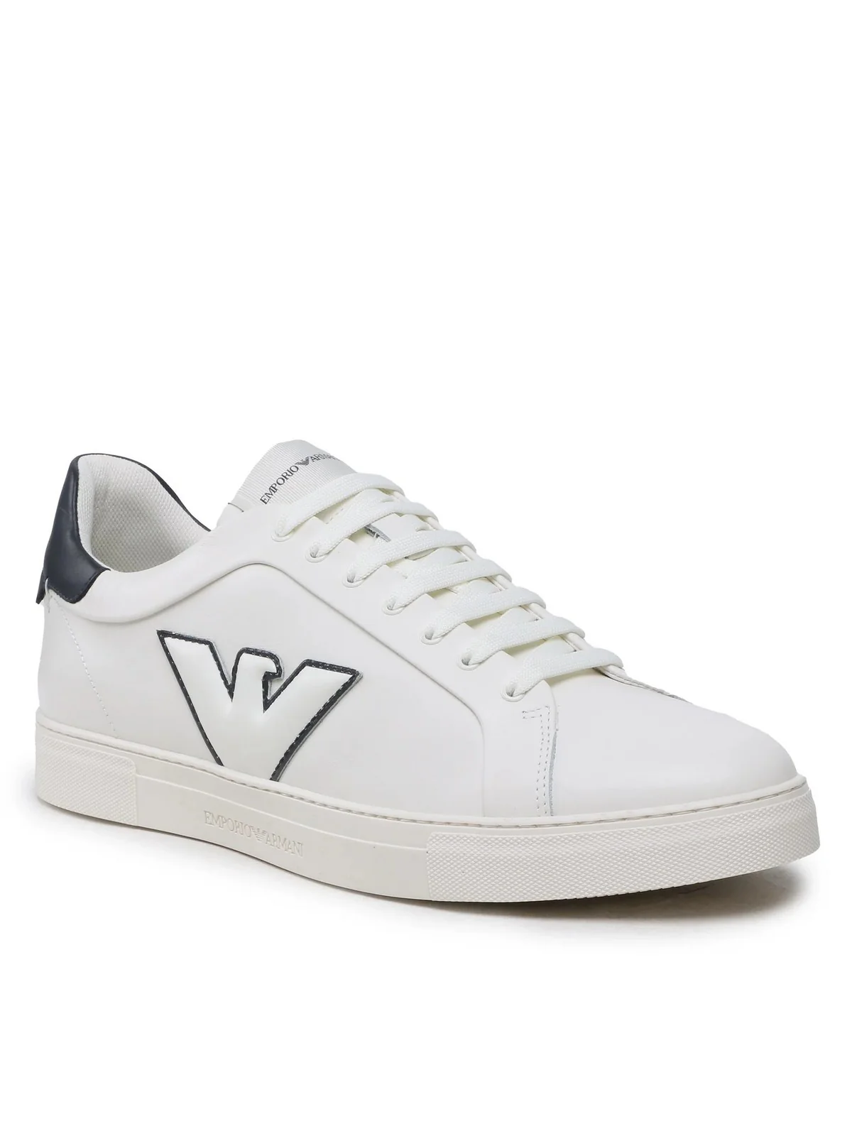 EMPORIO ARMANI Sneaker Uomo  X4X598 XN633 N481 Bianco - Image 4