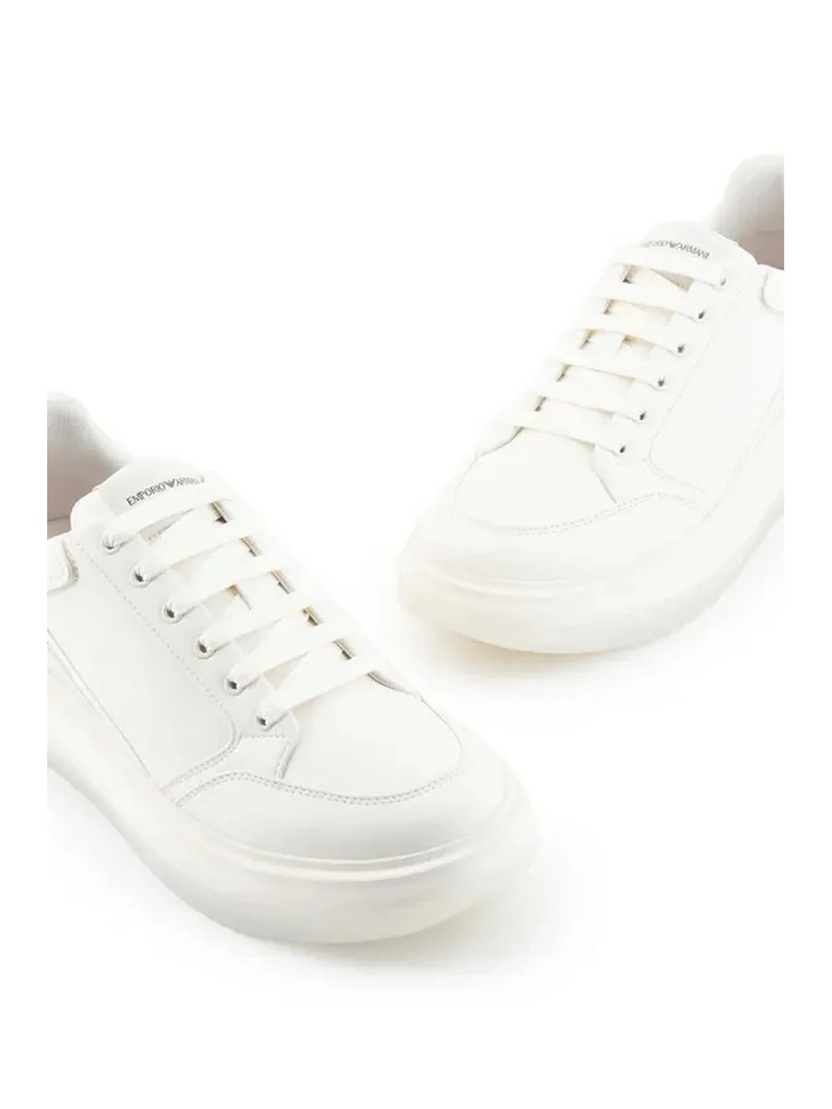 EMPORIO ARMANI Sneaker Uomo  X4X633 XM964 M801 Bianco - Image 4