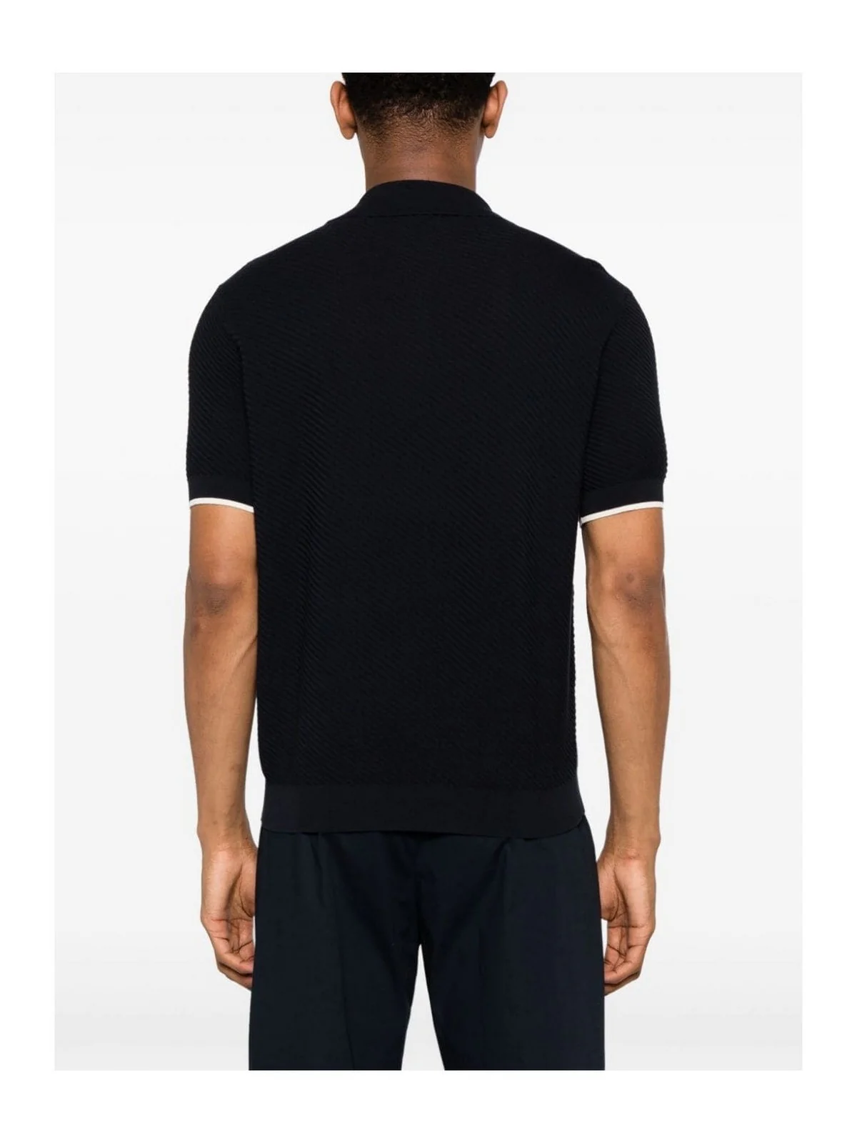 EMPORIO ARMANI T-Shirt e Polo Uomo  3D1MXM 1MPGZ F929 Blu - Image 4