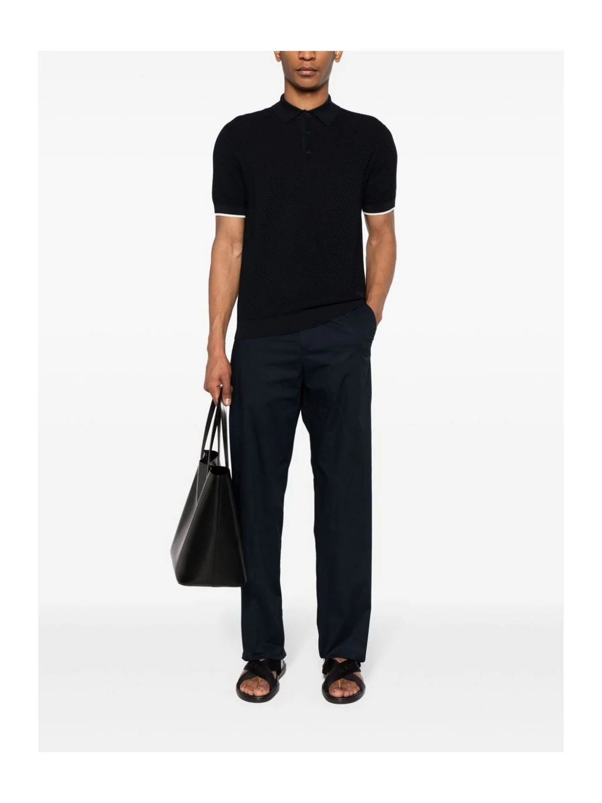 EMPORIO ARMANI T-Shirt e Polo Uomo  3D1MXM 1MPGZ F929 Blu - Image 5