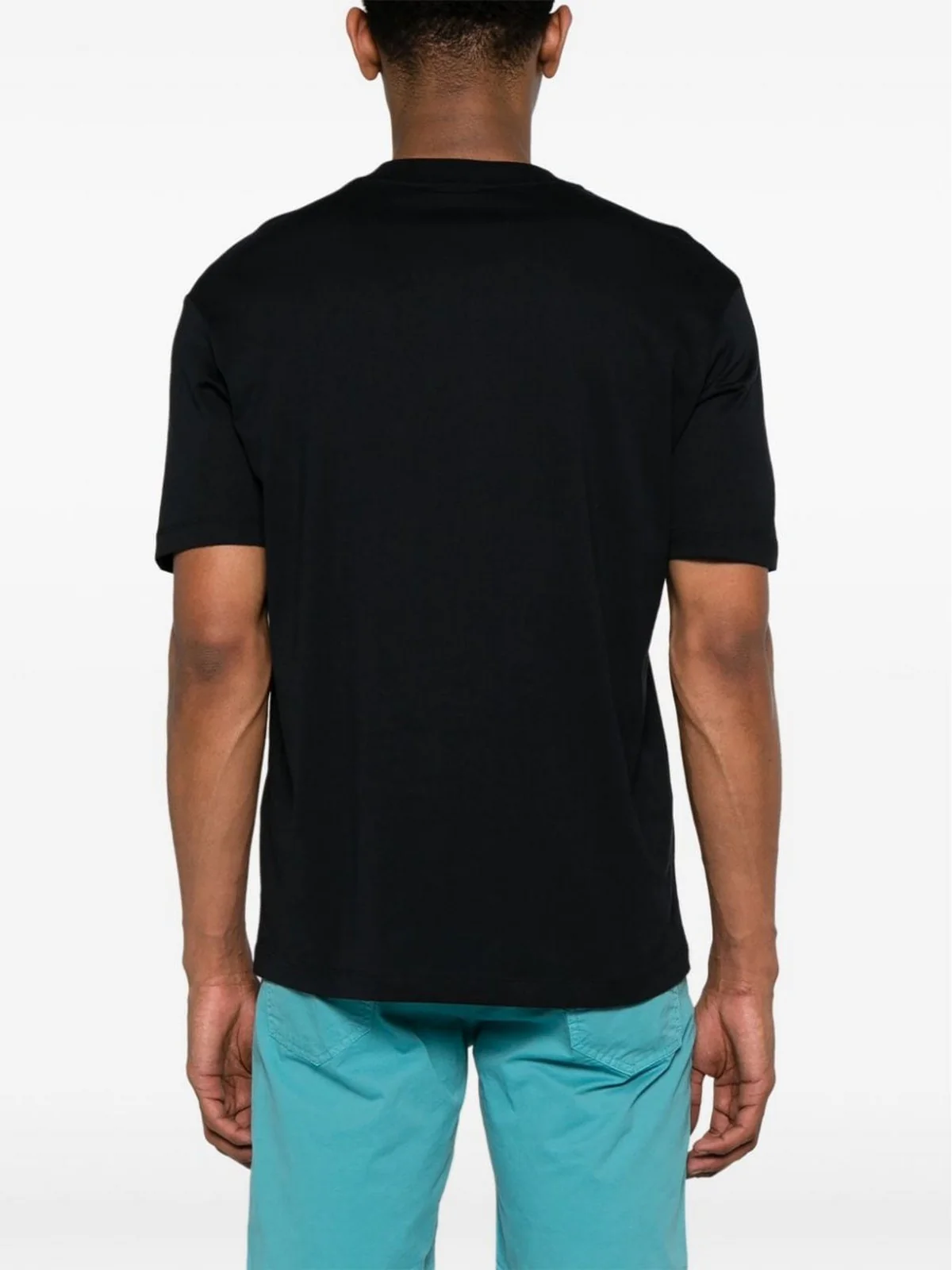 EMPORIO ARMANI T-Shirt e Polo Uomo  3D1TG3 1JPZZ 09R2 Blu - Image 3